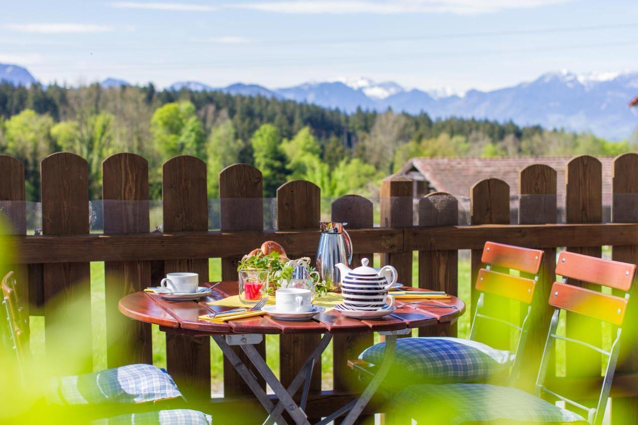 Hotel Alpenblick Riedering Buitenkant foto